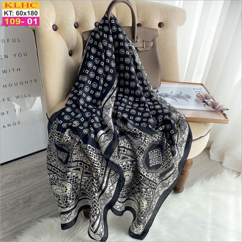 Khăn Choàng Lụa Dài 60-180 KPKD_1009
