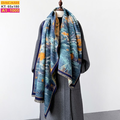 Khăn Choàng Cổ Cashmere Cao Cấp Thế Giới Khăn Đẹp A1_1005_1