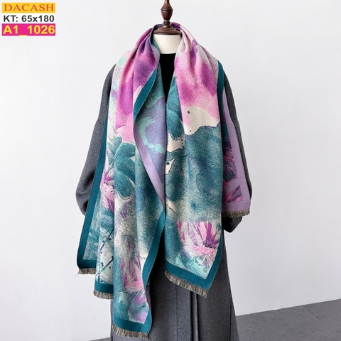 Khăn Choàng Cổ Cashmere Cao Cấp Thế Giới Khăn Đẹp A1_1026_1
