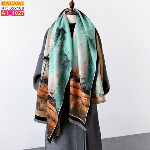Khăn Choàng Cổ Cashmere Cao Cấp Thế Giới Khăn Đẹp A1_1027_1