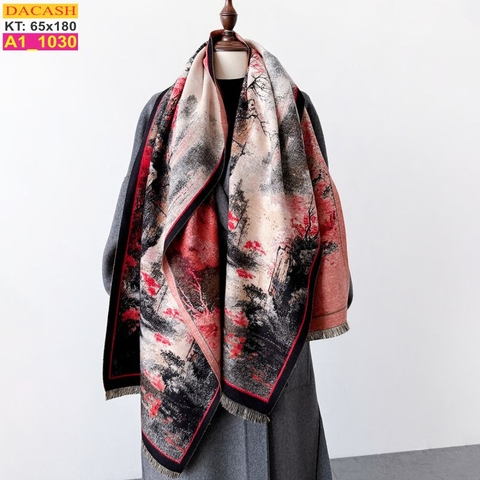 Khăn Choàng Cổ Cashmere Cao Cấp Thế Giới Khăn Đẹp A1_1030_1