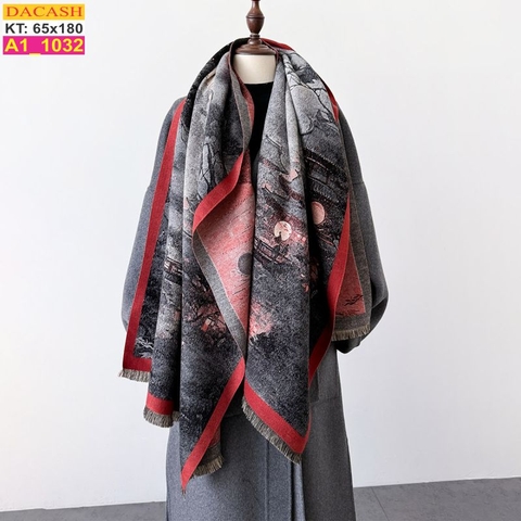 Khăn Choàng Cổ Cashmere Cao Cấp Thế Giới Khăn Đẹp A1_1032_1