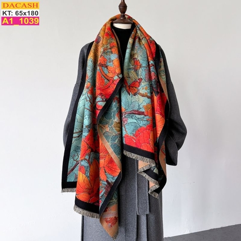 Khăn Choàng Cổ Cashmere Cao Cấp Thế Giới Khăn Đẹp A1_1039_1