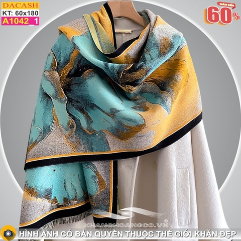 Khăn Choàng Cổ Cashmere Cao Cấp Thế Giới Khăn Đẹp A_1042_1
