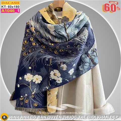 Khăn Choàng Cổ Cashmere Cao Cấp Thế Giới Khăn Đẹp A_1046_1