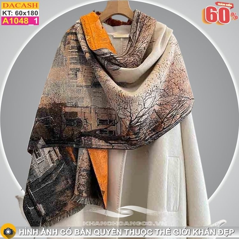 Khăn Choàng Cổ Cashmere Cao Cấp Thế Giới Khăn Đẹp A_1048_1