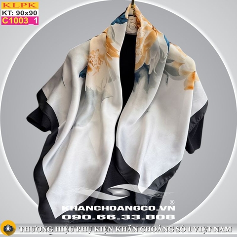 Khăn Phụ Kiện Lụa Vuông 90cm - Thế Giới Khăn Đẹp - C1010_1