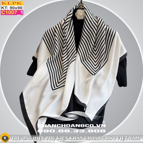 Khăn Phụ Kiện Lụa Vuông 90cm - Thế Giới Khăn Đẹp - C1006_1