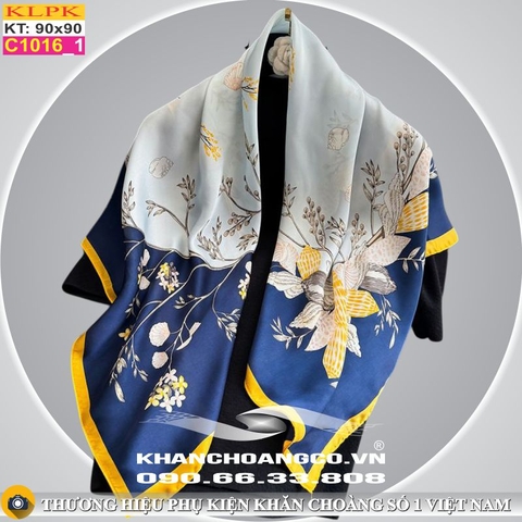 Khăn Phụ Kiện Lụa Vuông 90cm - Thế Giới Khăn Đẹp - C1001_1
