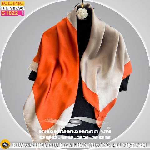 Khăn Phụ Kiện Lụa Vuông 90cm - Thế Giới Khăn Đẹp - C1013_1