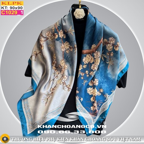Khăn Phụ Kiện Lụa Vuông 90cm - Thế Giới Khăn Đẹp - C1005_1