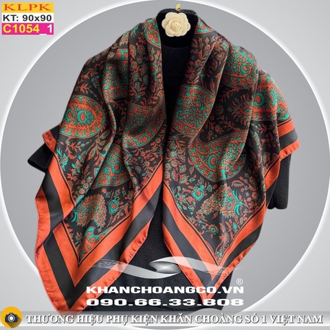 Khăn Phụ Kiện Lụa Vuông 90cm - Thế Giới Khăn Đẹp - C1017_1