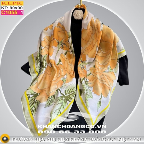 Khăn Phụ Kiện Lụa Vuông 90cm - Thế Giới Khăn Đẹp - C1024_1