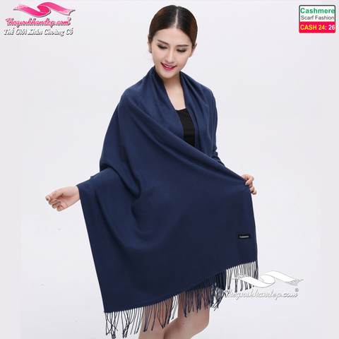 Khăn Choàng Cashmere Trơn Màu Cao Cấp Cashmere2426