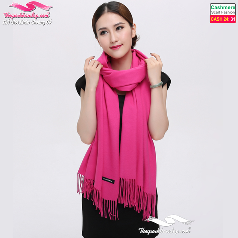 Khăn Choàng Cashmere Trơn Màu Cao Cấp Cashmere2431