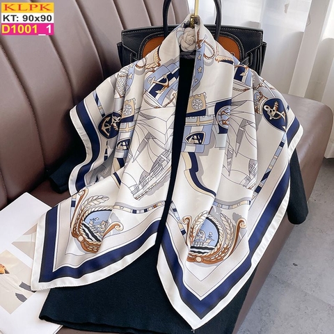 Khăn Phụ Kiện Lụa Vuông 90cm - Thế Giới Khăn Đẹp - D1001_1