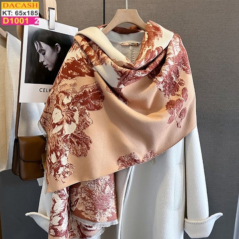 Khăn Choàng Cổ Cashmere Cao Cấp Thế Giới Khăn Đẹp D_1001_2
