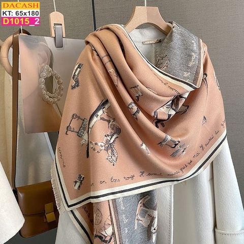 Khăn Choàng Cổ Cashmere Cao Cấp Thế Giới Khăn Đẹp D_1015_2