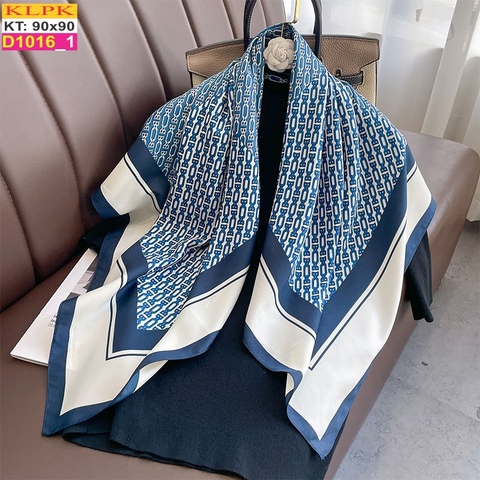 Khăn Phụ Kiện Lụa Vuông 90cm - Thế Giới Khăn Đẹp - D1017_1