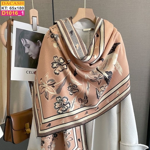 Khăn Choàng Cổ Cashmere Cao Cấp Thế Giới Khăn Đẹp D_1016_1