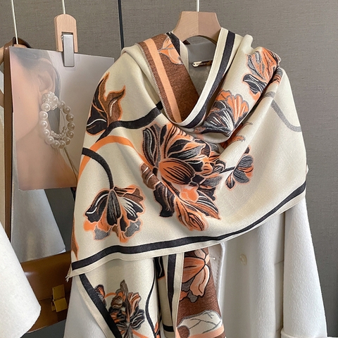 Khăn Choàng Cổ Cashmere Cao Cấp Thế Giới Khăn Đẹp D_1019_5