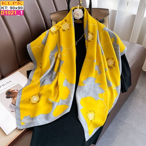 Khăn Phụ Kiện Lụa Vuông 90cm - Thế Giới Khăn Đẹp - D1024_1