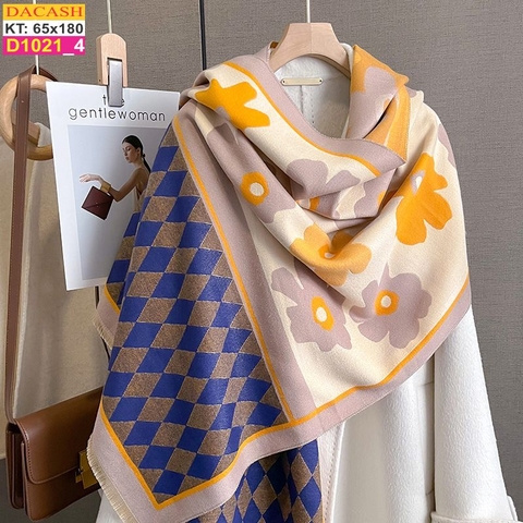 Khăn Choàng Cổ Cashmere Cao Cấp Thế Giới Khăn Đẹp D_1021_4