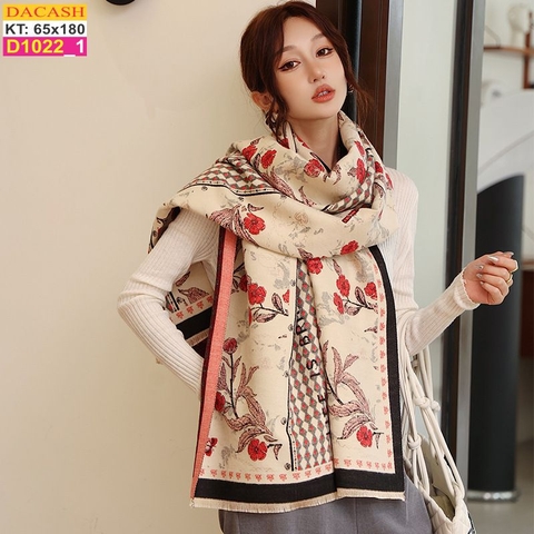 Khăn Choàng Cổ Cashmere Cao Cấp Thế Giới Khăn Đẹp D_1022_1