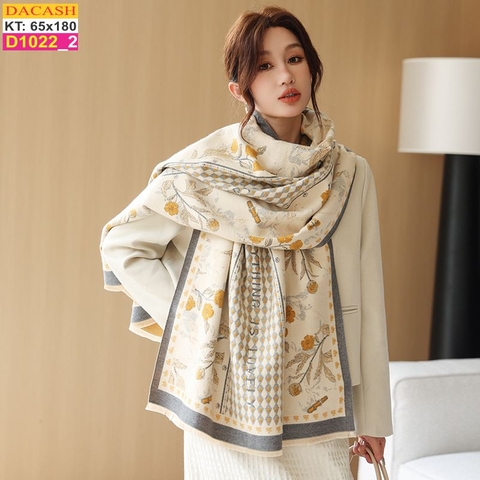 Khăn Choàng Cổ Cashmere Cao Cấp Thế Giới Khăn Đẹp D_1022_2