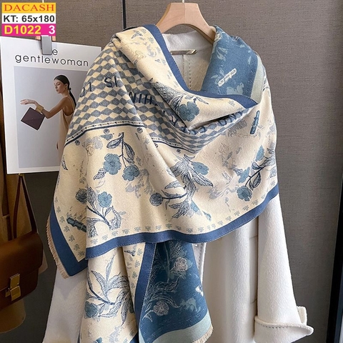 Khăn Choàng Cổ Cashmere Cao Cấp Thế Giới Khăn Đẹp D_1022_3
