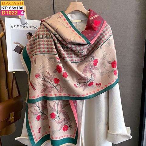 Khăn Choàng Cổ Cashmere Cao Cấp Thế Giới Khăn Đẹp D_1022_4