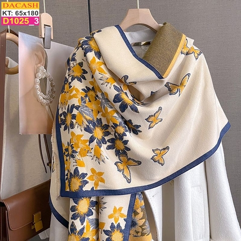 Khăn Choàng Cổ Cashmere Cao Cấp Thế Giới Khăn Đẹp D_1025_3