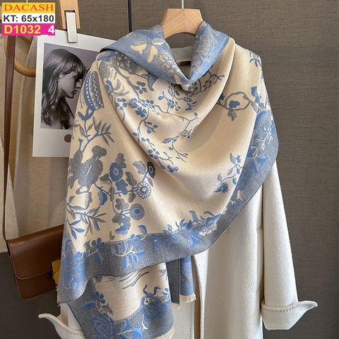 Khăn Choàng Cổ Cashmere Cao Cấp Thế Giới Khăn Đẹp D_1032_4