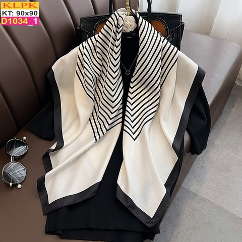 Khăn Phụ Kiện Lụa Vuông 90cm - Thế Giới Khăn Đẹp - D1020_1