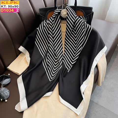 Khăn Phụ Kiện Lụa Vuông 90cm - Thế Giới Khăn Đẹp - D1020_2