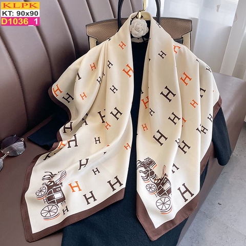 Khăn Phụ Kiện Lụa Vuông 90cm - Thế Giới Khăn Đẹp - D1029_1