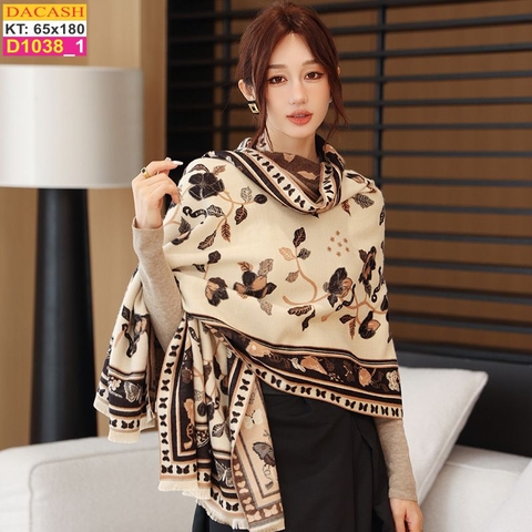 Khăn Choàng Cổ Cashmere Cao Cấp Thế Giới Khăn Đẹp D_1038_1