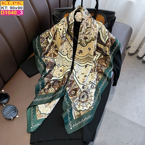 Khăn Phụ Kiện Lụa Vuông 90cm - Thế Giới Khăn Đẹp - D1021_3