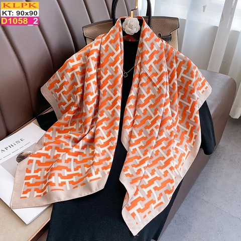 Khăn Phụ Kiện Lụa Vuông 90cm - Thế Giới Khăn Đẹp - D1035_2