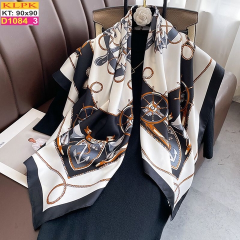 Khăn Phụ Kiện Lụa Vuông 90cm - Thế Giới Khăn Đẹp - D1016_3