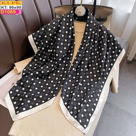 Khăn Phụ Kiện Lụa Vuông 90cm - Thế Giới Khăn Đẹp - D1008_2