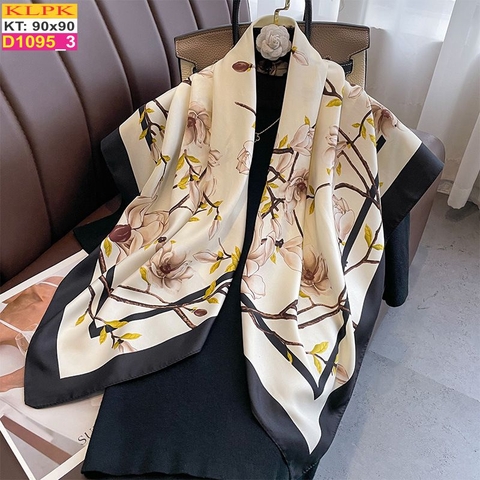 Khăn Phụ Kiện Lụa Vuông 90cm - Thế Giới Khăn Đẹp - D1022_2