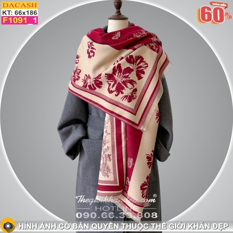 Khăn Choàng Cổ Cashmere Cao Cấp Thế Giới Khăn Đẹp CASHMERE F1091_1