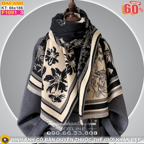 Khăn Choàng Cổ Cashmere Cao Cấp Thế Giới Khăn Đẹp CASHMERE F1091_3
