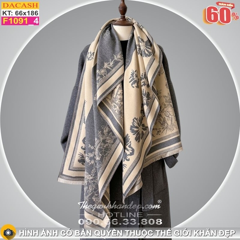 Khăn Choàng Cổ Cashmere Cao Cấp Thế Giới Khăn Đẹp CASHMERE F1091_4