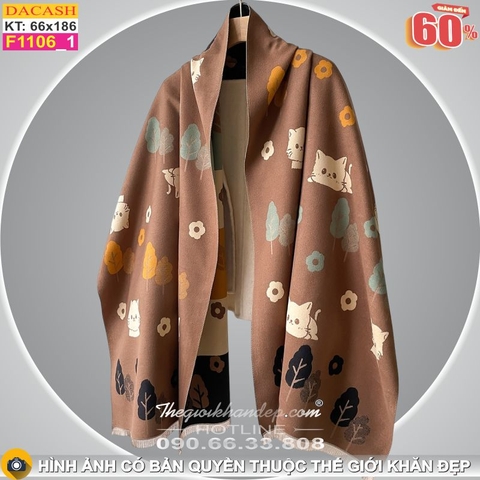 Khăn Choàng Cổ Cashmere Cao Cấp Thế Giới Khăn Đẹp CASHMERE F1106_1
