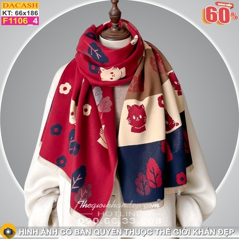 Khăn Choàng Cổ Cashmere Cao Cấp Thế Giới Khăn Đẹp CASHMERE F1106_4