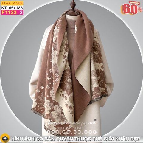Khăn Choàng Cổ Cashmere Cao Cấp Thế Giới Khăn Đẹp CASHMERE F1123_2