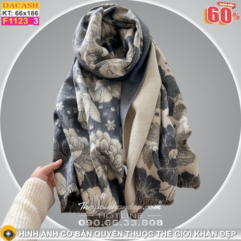 Khăn Choàng Cổ Cashmere Cao Cấp Thế Giới Khăn Đẹp CASHMERE F1123_3