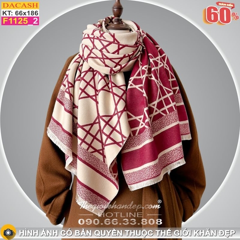 Khăn Choàng Cổ Cashmere Cao Cấp Thế Giới Khăn Đẹp CASHMERE F1125_2